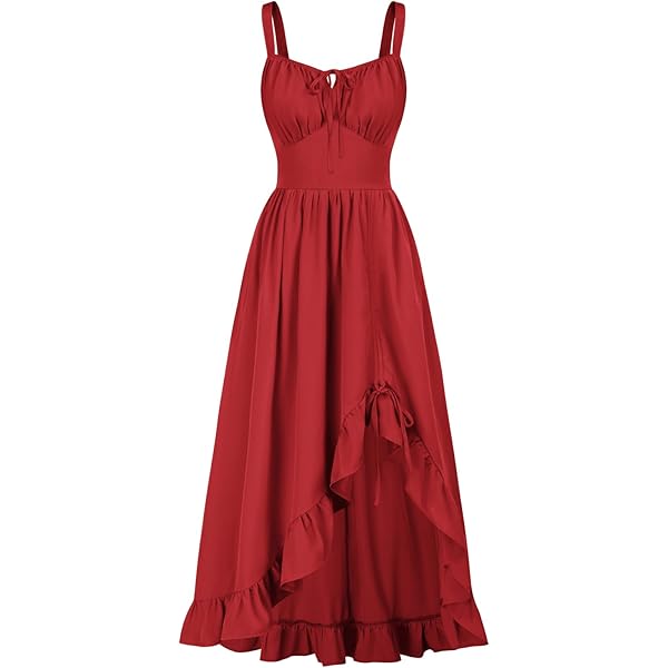 Women's Long Dress Halter Neck Lace Long Chiffon Dress